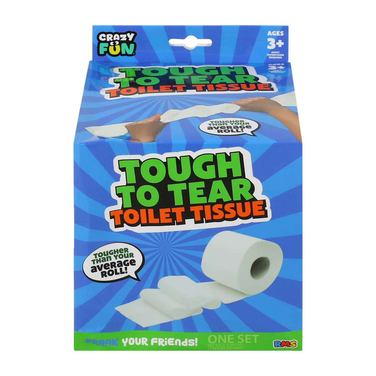 Tough To Tear Toilet Tissue Prank Toy