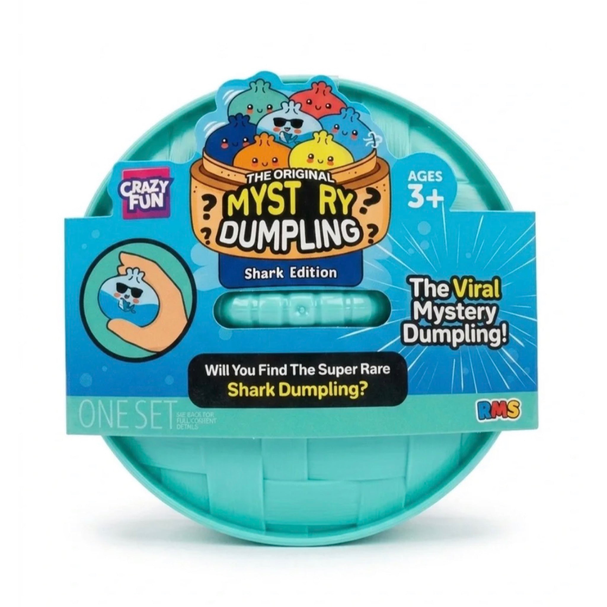 Mystery Dumpling - Shark Edition (Teal Container) - 1 Set